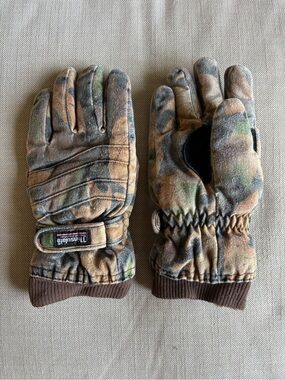 3M Thinsulate Camo Men's Insulated Gloves - Brown/Green